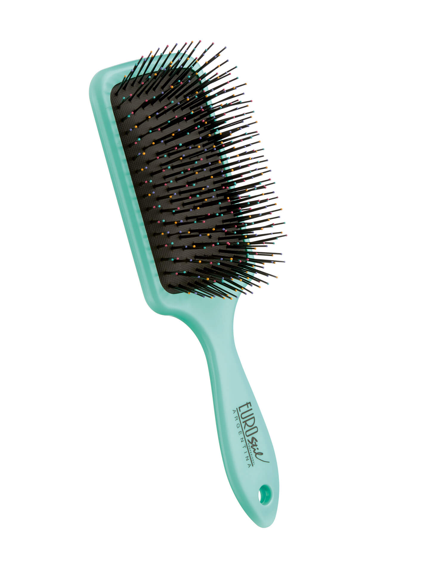 Cepillo fuelle desenredar para cabello seco y mojado color turquesa –  Eurostil Argentina