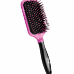 Cepillo rectangular, púa plástico, mango circular 50155-2