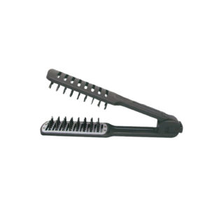 Cepillo térmico doble para alisar